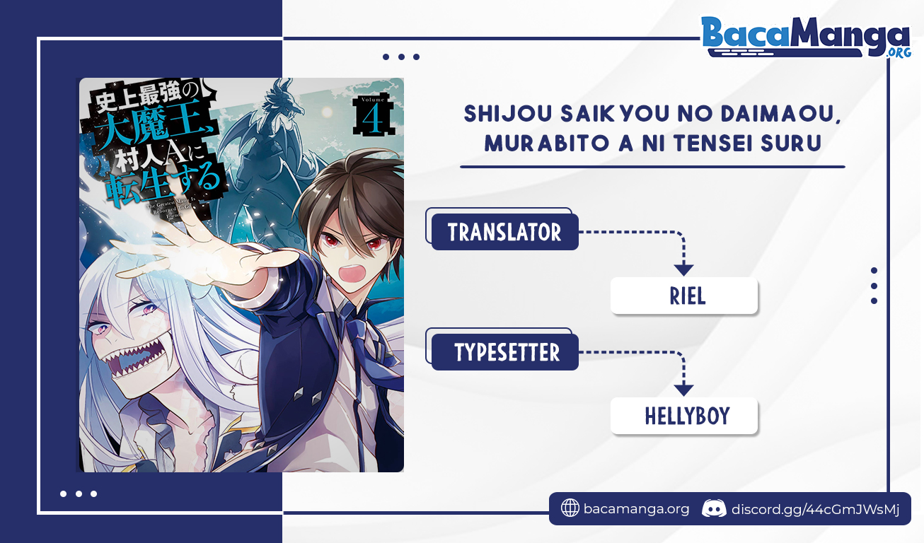 Shijou Saikyou no Daimaou, Murabito A ni Tensei suru Chapter 13 Gambar 1